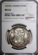 1964 Peso 1964 Mexico ESTADOS UNIDOS MEXICANOS Silver  Jose Morelos NGC MS64 KM#459(7)