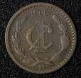 1 Centavo Mexico ESTADOS UNIDOS MEXICANOS Bronze 1906  narrow date KM# 415 (872) Uncertified