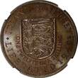 1/12 Shilling JERSEY Elizabeth II 1954  Liberat. 1945 NGC MS63 BN TOP GRADE KM#20