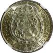 1 Krona SWEDEN Gustaf V Silver 1942 G  NGC AU58 KEY DATE RARE KM# 786.2 (204)