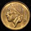 50 Centimes Belgium Baudouin I Bronze 1959  French Text UNC KM# 148.1 (24 098)