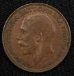 United Kingdom 1922 Farthing 1922 GREAT BRITAIN George V Bronze  KM# 808.2 (26 609) Uncertified