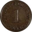 1 Pfennig Germany - Empire Wilhelm II Copper 1904 A  UNC KM# 10 (20 183)