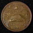 20 Centavos Mexico ESTADOS UNIDOS MEXICANOS Bronze 1944  KM# 439 (27 582) Uncertified