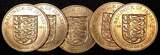 1/12 Shilling Jersey Elizabeth II Bronze 1966  KM# 26 RANDOM PICK (1 Coin) Uncertified