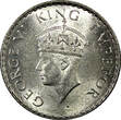 1/4 Rupee India-British George VI Silver 1940 (B)  Bombay UNC KM# 545 (22 335)