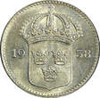 10 Öre Sweden Gustaf V (1907-1950) Silver 1938 G  UNC KM# 780 (22 075)
