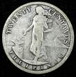 20 Centavos Philippines Silver 1916 S  San Francisco Mint Better Date KM# 170(1) Uncertified