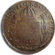40 REIS Brazil 1830 R  Countermark on 80 Reis of Pedro I SCARCE KM# 444.1 (3746) Uncertified