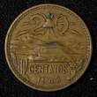 20 Centavos Mexico ESTADOS UNIDOS MEXICANOS Bronze 1943  1st Year KM# 439 (581) Uncertified