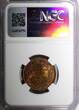1/4 Anna India-British George V Bronze 1930 (C)  NGC MS63 RB KM# 512 (009)