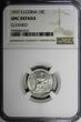 Vietnam 10 Cents French Indo-China Silver 1937  1 Year Type NGC UNC DETAILS KM# 16.2 (4)