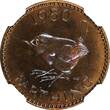 United Kingdom 1950 Farthing 1950 Great Britain George VI PROOF  NGC PF64 BN TOP GRADED KM# 867 (24)