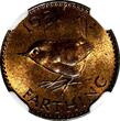United Kingdom 1 Farthing Great Britain George VI Bronze 1951  NGC MS64 RB KM# 867 (85)