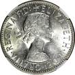 1954 Florin 1954 Australia Silver  NGC MS62 Royal Visit of Elizabeth II KM# 55 (021)