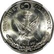 10 Lira Turkey Silver 1960  27th May Revolution NGC MS65 KM# 894 (010)