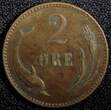Bronze Denmark Christian IX  1899 VBP 2 Ore KM# 793.2 (23 779) Uncertified