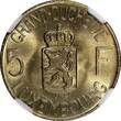 5 Francs LUXEMBOURG Charlotte 1962  NGC MS64 1 Year Type KM# 51 (003)