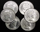 50 Centavos Colombia 1967-1969  30.5 mm UNC KM# 228 RANDOM PICK (1 Coin)