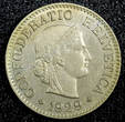 5 Rappen SWITZERLAND Copper-Nickel 1929  UNC Toned KM# 26 (23 372)
