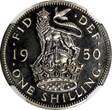 United Kingdom 1 Shilling GREAT BRITAIN George VI PROOF 1950  English Crest NGC PF63 KM#876 (21)
