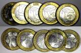 5 Lei MOLDOVA 2018  24.4 mm Bimetallic KM# 155 GEM UNC/BU RANDOM PICK (1 Coin)