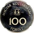 100 Forint HUNGARY PROOF 1990 BP  S.O.S NGC PF67 ULTA CAMEO TOP GRADE KM#700(4)