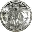 50 Centavos Mexico ESTADOS UNIDOS Silver 1944 M  NGC MS66 GEM BU KM# 447 (044)