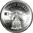 MEXICO Silver 1980 Mo Onza Scale NGC MS63 GEM BU KM# M49b.5 (11)