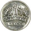 10 Öre Sweden Gustaf VI SILVER 1956  UNC KM# 823 (22 093)