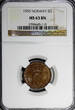 Bronze Norway Haakon VII  1950 2 Ore NGC MS63 BN 1 GRADED HIGHEST KM# 371 (115)