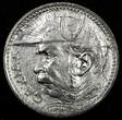 2000 Reis Brazil Silver 1935  Duke of Caxias 1 YEAR TYPE KM# 535 (25 135) Uncertified
