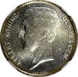 1 Franc Belgium Albert I Silver 1911  Flemish Dutch Text NGC MS63 KM# 73.1 (02)
