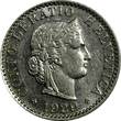 20 Rappen Switzerland 1929 B  UNC Condition CONFOEDERATIO HELVETICA KM# 29 (651)