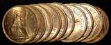 United Kingdom 1 Penny Great Britain Elizabeth II Bronze 1967  KM# 897 UNC RANDOM PICK (1 Coin)