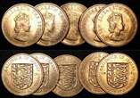 1/12 Shilling Jersey Elizabeth II Bronze 1966  KM# 26 RANDOM PICK (1 Coin) Uncertified