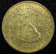 50 Pennia Finland Aluminum-Bronze 1969 S  UNC/BU Toned KM# 48 (24 112)