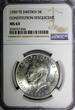 5 Kronor SWEDEN Silver 1959 TS  NGC MS63 Constitution Sesquicentennial KM# 830(4)