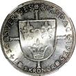 5 Kronor SWEDEN Silver 1935 G  NGC MS62 500th Anniversary of Riksdag KM# 806(044)