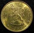 20 Pennia Finland Aluminum-Bronze 1964 S  UNC /BU Toned KM# 47 (24 153)