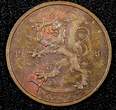 FINLAND Copper 1930 5 Penniä UNC Toned KM# 22 (24 012)