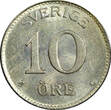 10 Öre Sweden Gustaf V (1907-1950) Silver 1938 G  UNC KM# 780 (22 075)