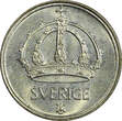 10 Öre 1950 Sweden Gustaf V (1907-1950) Silver 1950  GEM BU KM# 813 (22 058) Uncertified