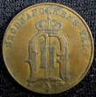 Sweden Oscar II Copper 1889 2 Ore KM# 746  (23 131) Uncertified