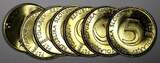 5 Tolarjev SLOVENIA 1999  Alpine Ibex UNC-BU KM#6 RANDOM PICK (1 Coin) (27 196)
