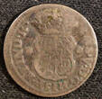 1/2 Real Mexico SPANISH COLONY Philip V Silver 1747 Mo M  KM# 66 (23 294) Uncertified