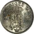 Sweden Oscar II Silver 1907 EB 10 Ore 1 Year Type UNC KM# 774 (15 699)