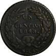 1 Centavo Mexico Copper 1863 SLP  San Luis Potosi SCARCE KM#390.1 (14 318) Uncertified