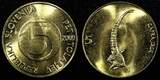 5 Tolarjev SLOVENIA 2000  Alpine Ibex UNC-BU KM#6 RANDOM PICK (1 Coin)