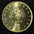 5 Lipa CROATIA Brass Plated Steel 1999  UNC KM# 5 RANDOM PICK (1 Coin) (861)